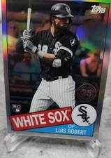 Luis Robert #85TC-17 Prices [Rookie] | 2020 Topps Chrome 1985