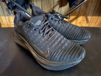 Nike ReactX Infinity Run 4 Black Anthracite Running Shoes DR2665-004 Mens 10.5