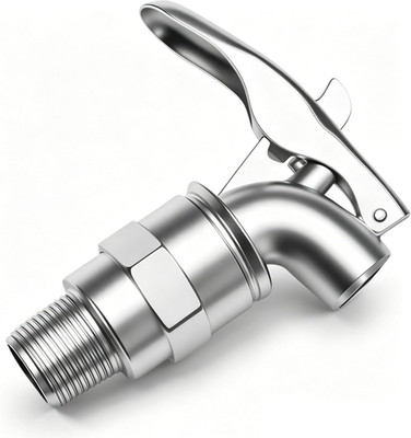 WINTOWIN 3/4'' Self Closing Barrel & Drum Faucet for 55 Gallon Drums,Faucet Oil D