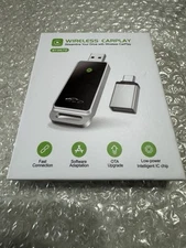 Wireless CarPlay Adapter 2024 Upgrade, Plug and Play, No Latency, Converts Fa...