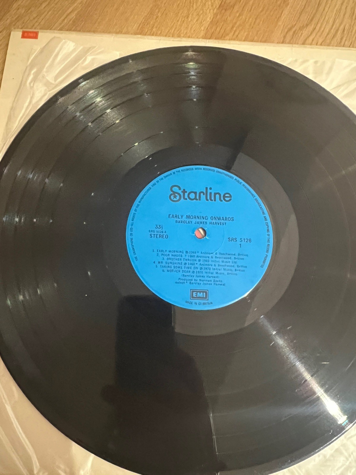 BARCLAY JAMES HARVEST- EARLY MORNING ONWARDS-VINYL LP