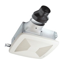 Nutone LP80 Ventilation Fan 4" Oval 80 CFM 120V 0.3A Ceiling/Wall Mount