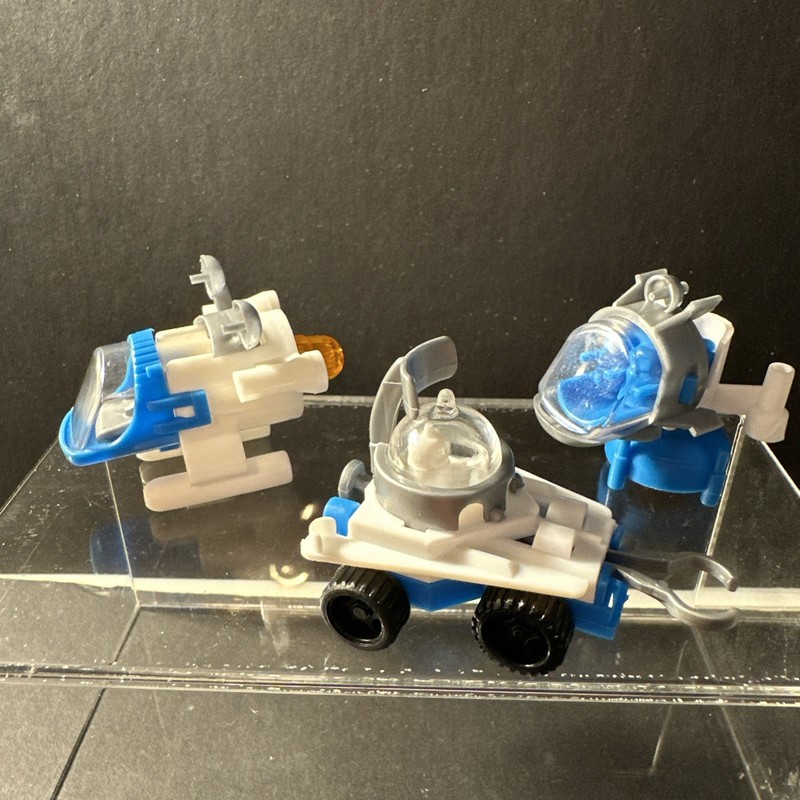Vtg 1980's W Germany Bruder Mini Astro Outer Space 80s Vehicles Lot of 3