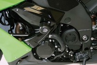 Schutzpads R&G Racing Aero Schwarz Kawasaki ZX10R