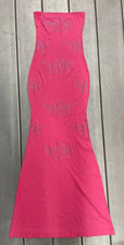 Boys Lie Urban Outfitters Be Mine Diamante Maxi Dress Womens Small Pink Angels