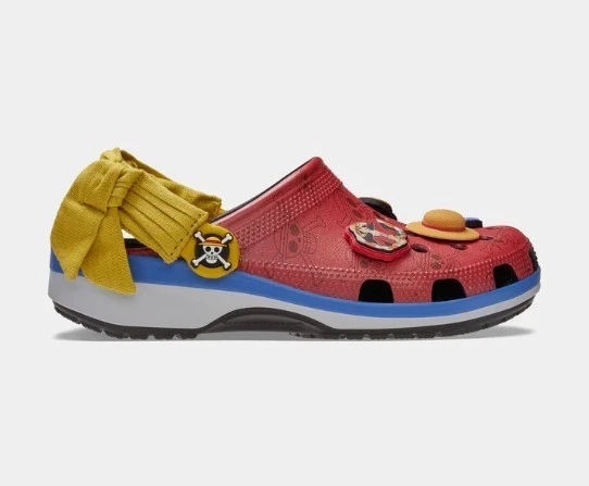 NEW Crocs x One Piece Classic Clog Monkey D. Luffy 212125-90H Men's