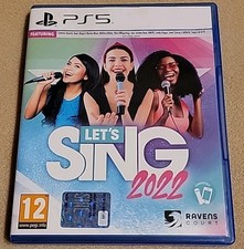 Let's Sing 2022 (Sony Playstation 5, Ravens Court, PS5) CIB w/Manual, Complete