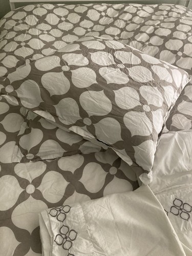 Jonathan Adler Hollywood Queen Bedding - Duvet, 2 Euro Shams, Sheets, Pillowcase - Picture 5 of 5