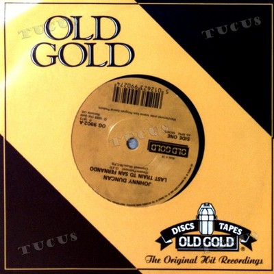 Johnny Duncan / Lonnie Donegan - Last Train To San Fernando UK 7in 1989 '*