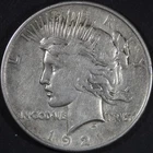 1921 Peace Dollar (High Relief) - $1 Raw VF - Nice Example!