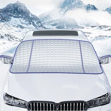 Car Windshield Snow Cover Outside Windproof Snowproof Anti-Frost Ice Protector