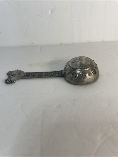 Vintage Silver Tone Decorative Country Chicken Kitchen Spoon EVC - Picture 7 of 10