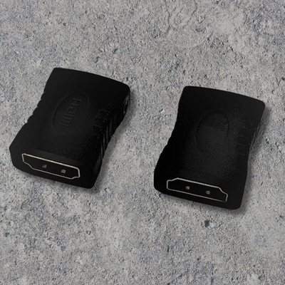 2X HDMI Female to Female Coupler Connector Extender Adapter Cable HDTV 1080P 4K