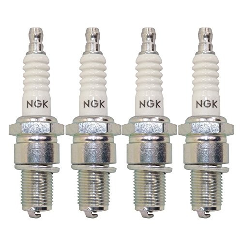 NGK 4 Pack Of Genuine OEM Replacement Spark Plugs, BPMR7A-4PK