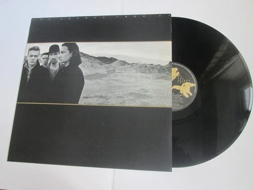 U2  - "  The Joshua Tree " 1987 UK  Island  LP , U26