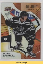 2021-22 Upper Deck Allure Rookies Sunrise Wyatt Kalynuk #117 READ 0x2e