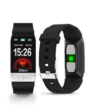 1.14" Fitness Watch with Heart Rate BPM  ECG  Blood Pressure/Oxygen open/box