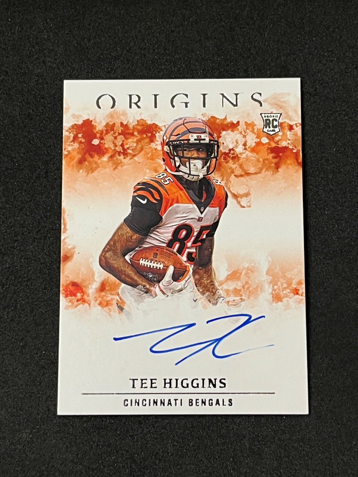 2020 Panini Origins Football Tee Higgins Rookie Autograph #RA-TH - Bengals