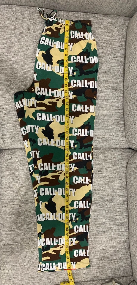 Pantalones de pijama Call of Duty grandes camuflaje modernos con bolsillos Foto 3 de 4