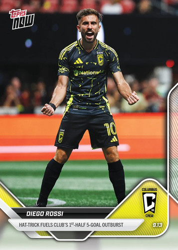 Diego Rossi – Diego Rossi - 2025 MLS Topps NOW® - Card 89 - PR: 236