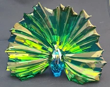 Swarovski Crystal SCS Peacock Arya Figurine 2015 Annual Edition