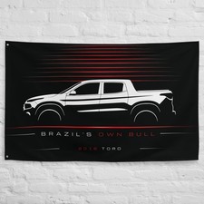 Toro 2016 Car Silhouette Flag 3x5 ft Garage Banner Man Cave Wall Decor Gift