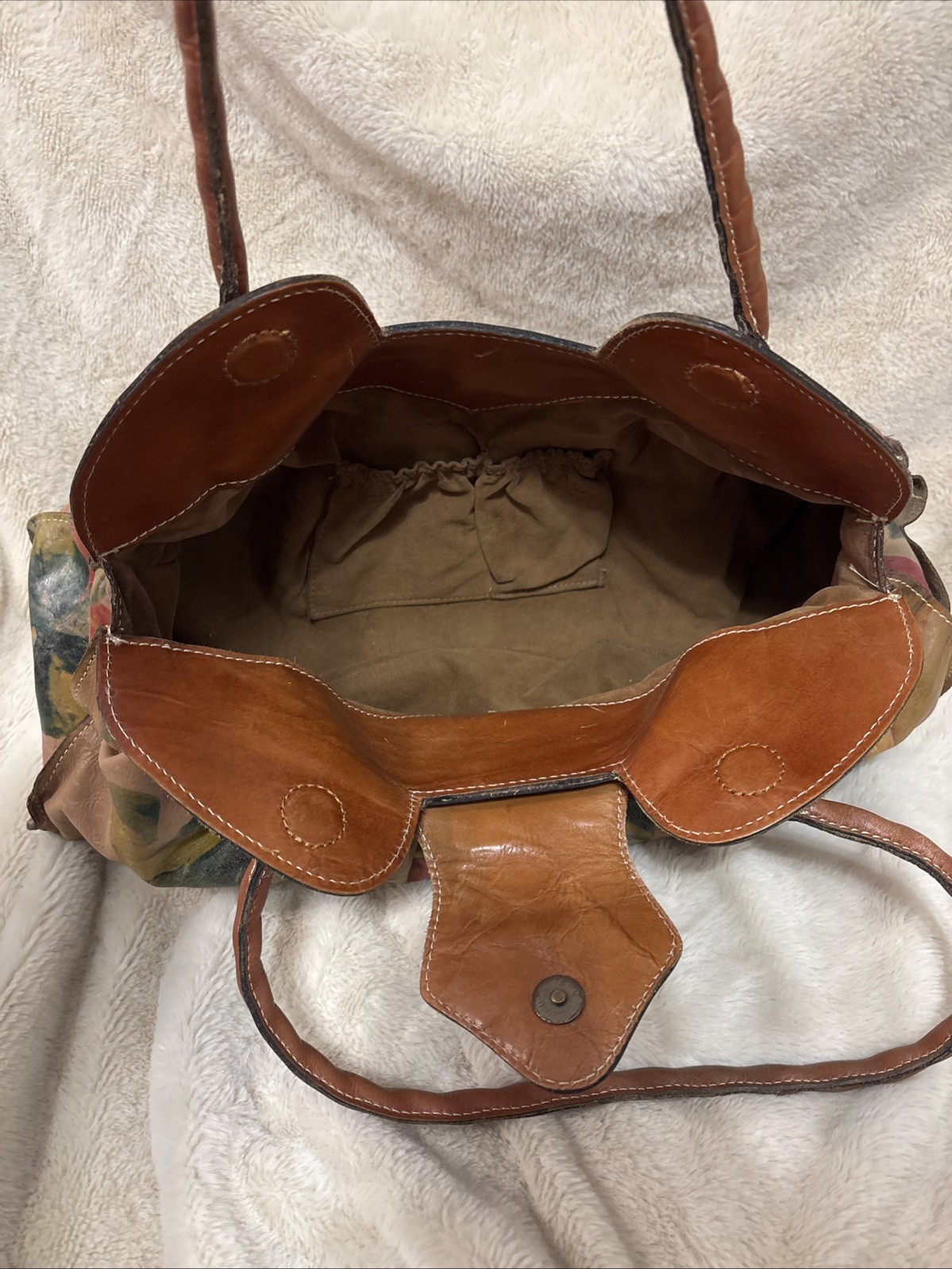 Patricia Nash Genuine Leather Shoulder Bag