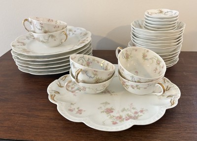 Haviland & Co France Limoges The Princess, 6 Place Settings and Serving Platter