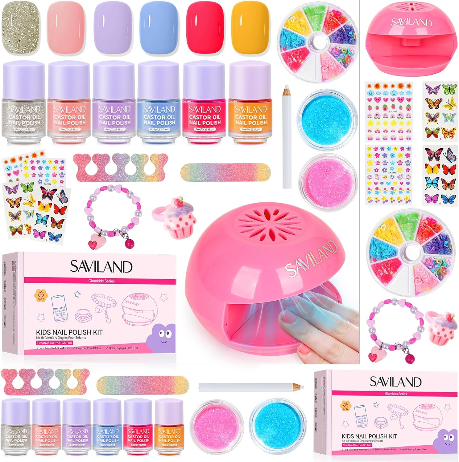 Set Smalti Glamkids per Ragazze: L'Idea Regalo Creativa e Atossica
