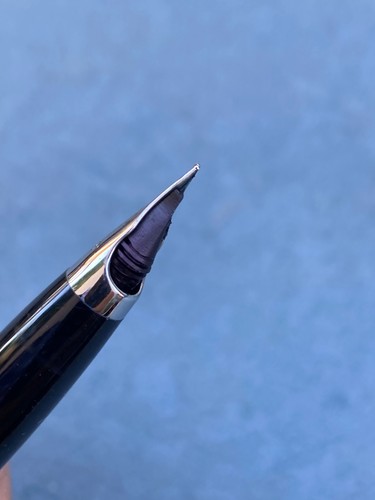 Free Shipping* Vintage Schaefer Ladies black andtextured gold tone fountain pen - Picture 5 of 9
