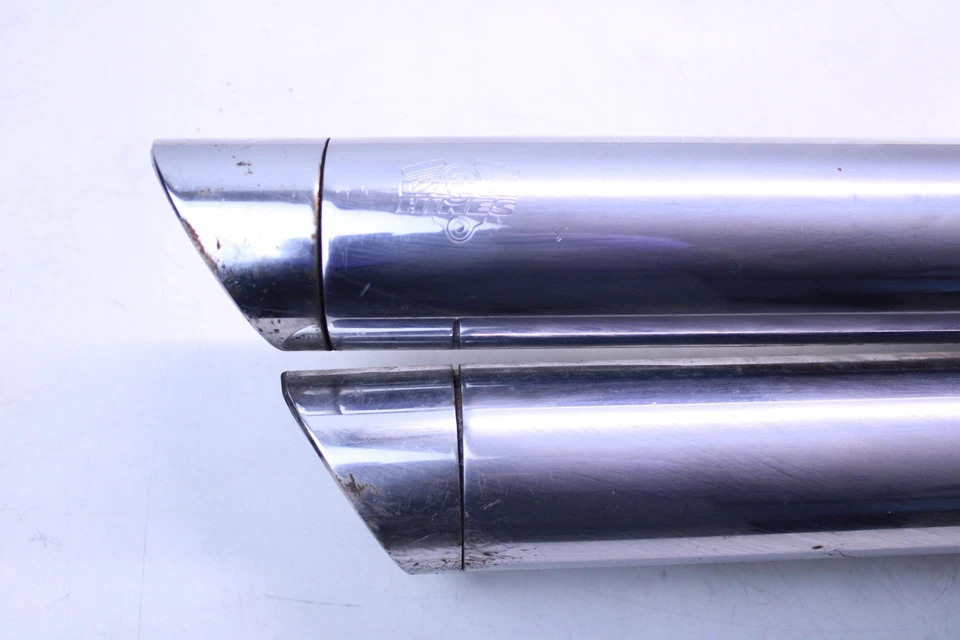 Tubo de cabezal de escape Vance & Hines 04 Harley Heritage Softail FLSTCI OEM Foto 2 de 4