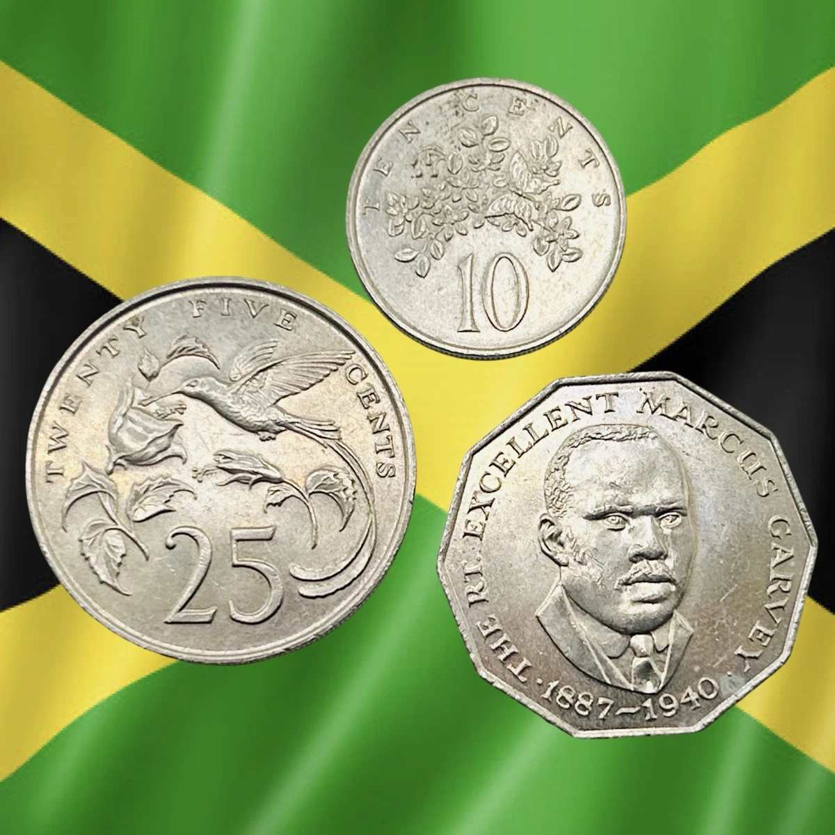 JAMAIKA 1987 記念メダル　1個 重さ約136㌘ 1987 Jamaican Coins for sale | eBay