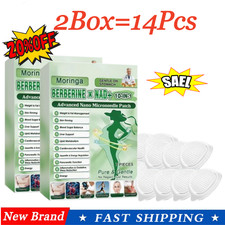 2Box Moringa Berberine 10in1 Advanced Nano MicroneedlePatch 7pcs/box