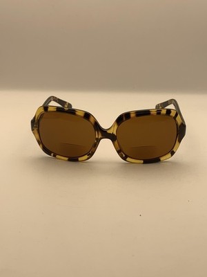 Reading Sunglasses +1.75 53-19-140 Brown Tortoise Oversize Womens Bifocal