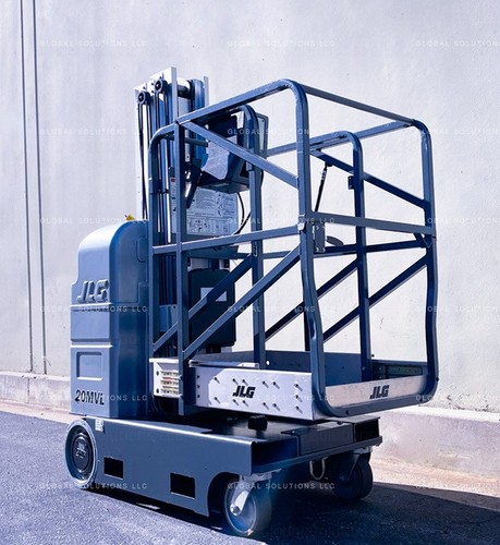 2021 JLG 20 MVL / 26 FEET WORKING HEIGHT / ELECTRIC VERTICAL MAST LIFT
