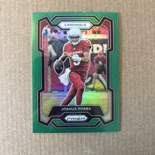 2023 Panini Prizm - R. Joshua Dobbs #3 Green Prizm