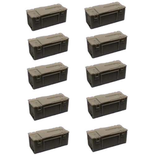 1/35 Ammo Box Military Accessories RESIN FIGURE MODEL KIT Unassembled Unpainted