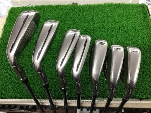 TaylorMade M2 2017 Iron Set 4-9+Pw RE-AX 90 Steel Shaft R Flex 7pcs RH From JP - Image 2 of 4