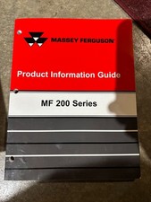 Massey Ferguson 200 Series Tractor Product Information Guide Manual MWPA26
