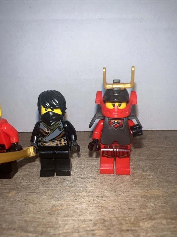 Lote de 6 minifiguras Lego - Ninjago Ninjas Foto 4 de 4