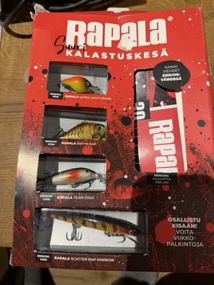 Rapala Suuri Kit Team Esko Scatter Rap Limited Edition very rare NIB