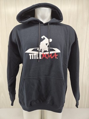 Title MMA Boxing Fighting Sports Active Hoodie Sweatshirt Black Size XL