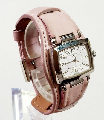 RARE,UNIQUE Women's SWISS Watch GC GUESS COLLECTION GC Leather Band 
