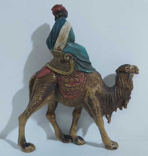 74112 cs13 - Pastorello Presepe - Statuina in plastica - Re Magio cammello cm 16 - Picture 3 of 7