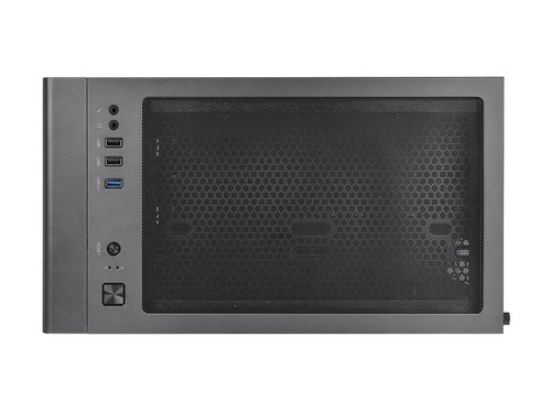 Thermaltake S100 Tempered Glass Black Edition Micro-ATX Mini-Tower Computer Case - Bild 4 von 12