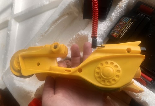 Vintage MEGO Commander Zack Powerarm Lightning Cycle in Box - Picture 6 of 8