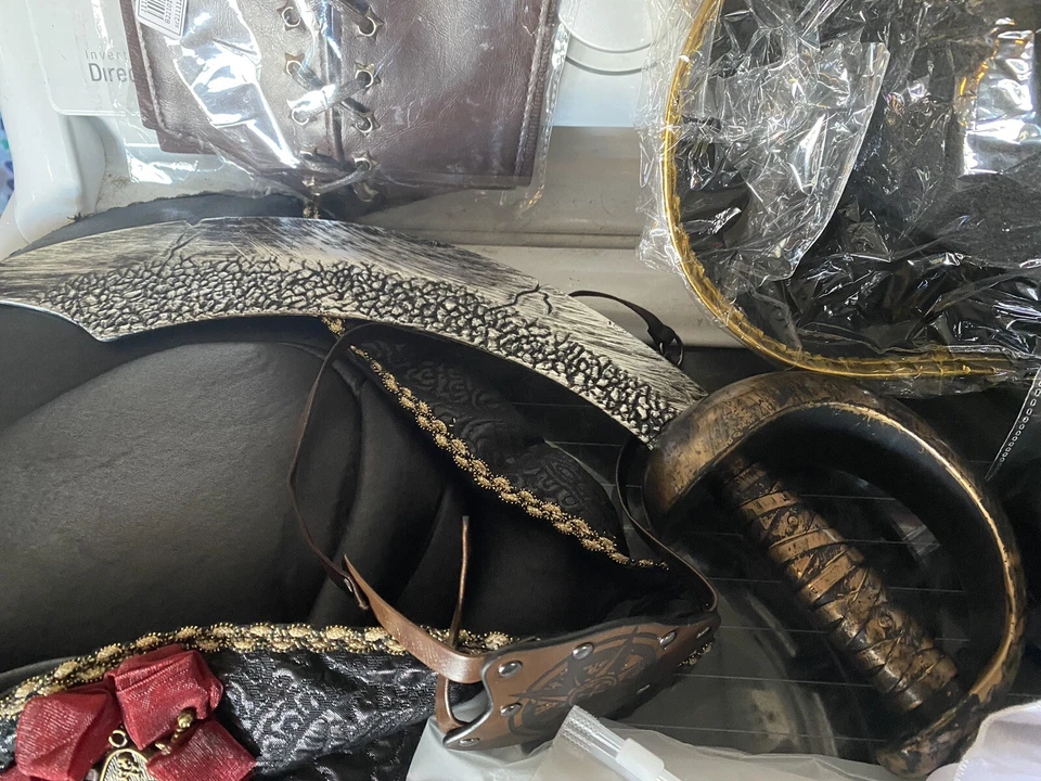 Профессиональный пират леди Венч XS платье вверх Хэллоуин костюм для взрослых 20 шт. Real - Изображение 4 из 4