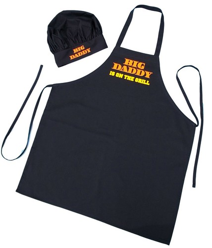 Chef Hat Set Big Daddy Is On The Grill 