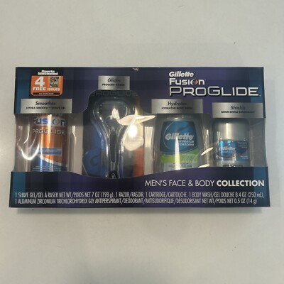 Gillette Fusion Proglide Pro Glide Men s Razor Face Body Gift Set Collection
