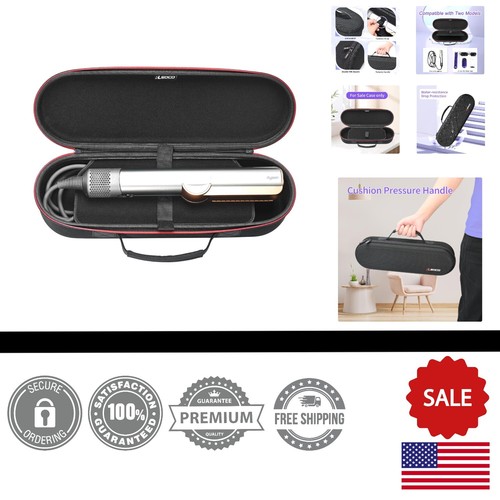 Water-Resistant Travel Case for Dyson Hair Straighteners with Built-in Divider